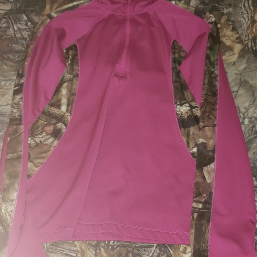 Pink Camo Long Sleeve and short sleeve shirts